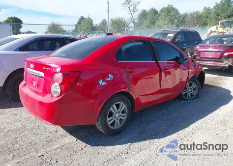 2015 Chevrolet Sonic Lt Auto из США, поврежденный, VIN 1G1JC5SH2F4174464